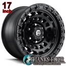 FUEL OFFROAD ZEPHYR D633 フューエルオフロード ゼファー MATTE BLACK / マットブラック 17x9J 5Hx127 +01 Jeep JL WRANGLER / ジープ JLラングラー 【17インチアルミホイール1本価格】