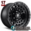 FUEL OFFROAD ZEPHYR D633 フューエルオフロード ゼファー MATTE BLACK / マットブラック 17x9J 5Hx127 +01 Jeep JL WRANGLER / ジープ JLラングラー　【17インチアルミホイール1本価格】