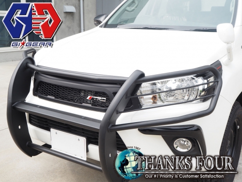サンクスフォー トヨタ ハイラックス レボ 125型 Toyota Hilux Revo Gun125 グリルガード サンドブラスト ブラック P Wbpw Gig ジーアイギア こちらの商品は代引きでのお支払いは不可となります