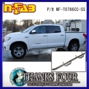 【国内在庫・即納】 N-FAB Nerf-Step STAINLESS ナーフステップ ステンレス 07-15y TOYOTA TUNDRA CREW MAX SHORT BED トヨタ タンドラ クルーマックス ショートベッド MADE IN U.S.A. P/# NFB-T0786CC-SS 【サンクスフォー】