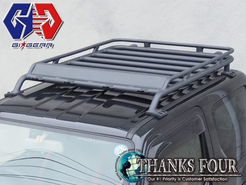 サンクスフォー ジムニー Jb23 Suzuki Jimny ルーフラック ルーフキャリア スチール サンドブラストブラック P Lux Jim Rr01 Gig ジーアイギア こちらの商品は代引きでのお支払いは不可となります